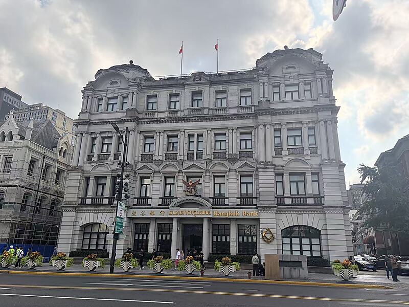 外滩7号大北电报公司大楼，现泰国曼谷银行